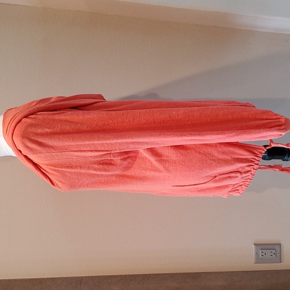 NWOT Free People Optimistic Linnen Hoodie - Picture 4 of 8